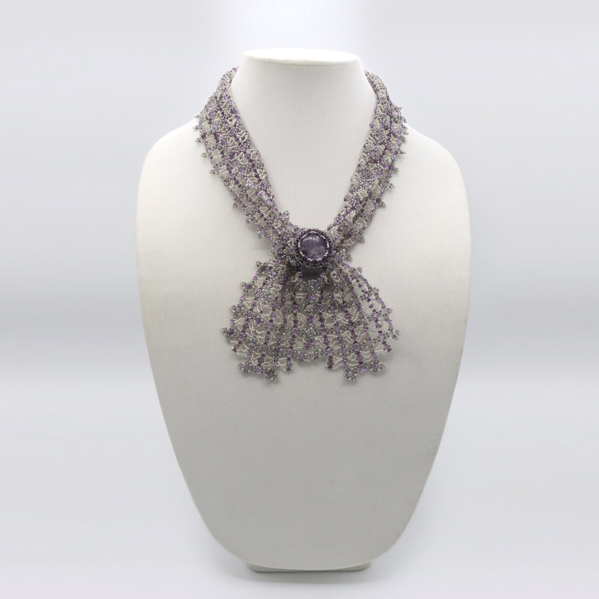 Amethyst Kerchief Scarf